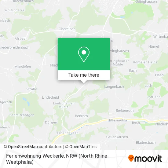 Ferienwohnung Weckerle map