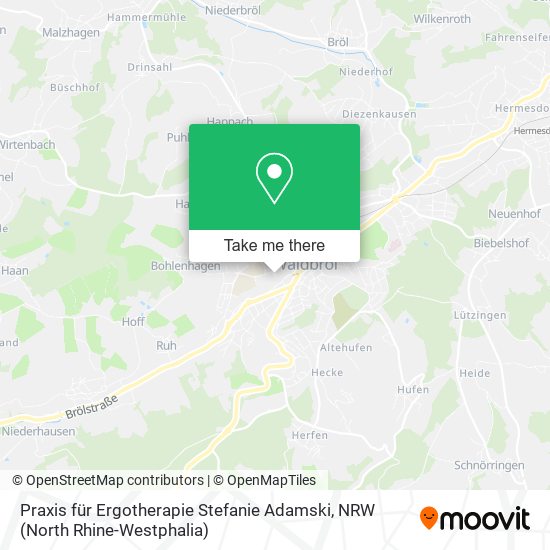 Praxis für Ergotherapie Stefanie Adamski map