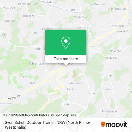 Sven Schuh Outdoor Trainer map