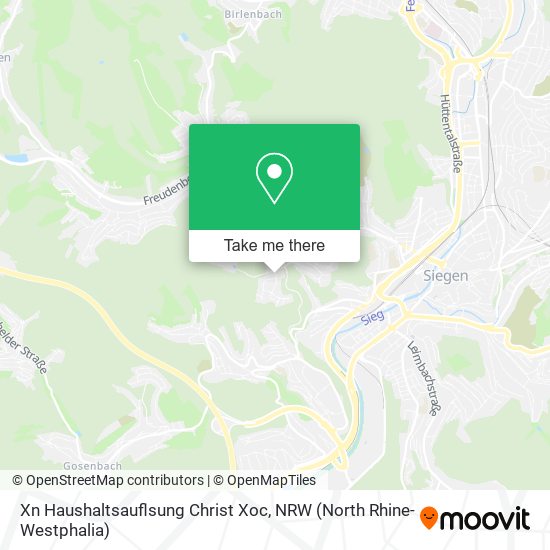 Карта Xn Haushaltsauflsung Christ Xoc