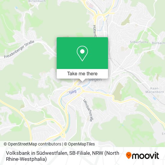 Volksbank in Südwestfalen, SB-Filiale map