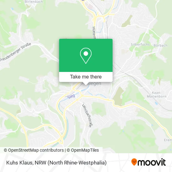 Карта Kuhs Klaus
