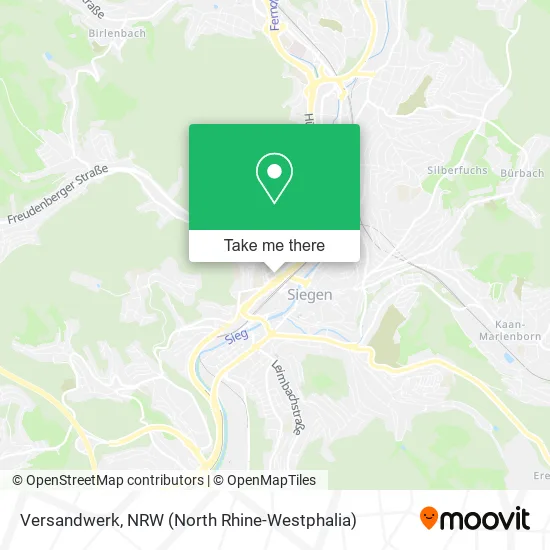 Versandwerk map