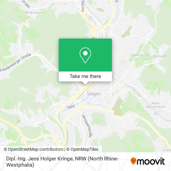 Dipl.-Ing. Jens Holger Kringe map