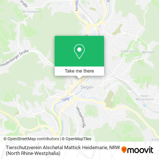 Tierschutzverein Alschetal Mattick Heidemarie map