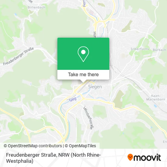 Freudenberger Straße map