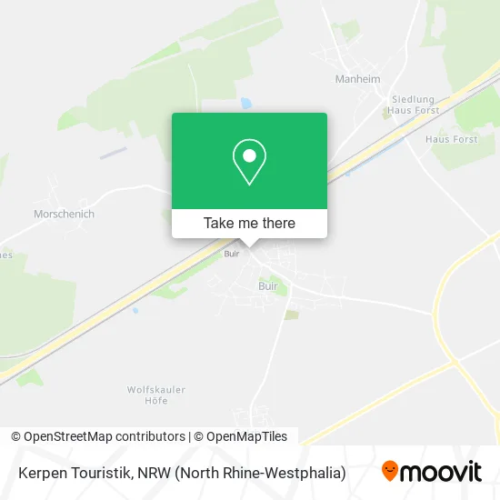 Карта Kerpen Touristik