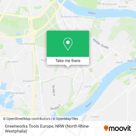 Карта Greenworks Tools Europe