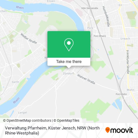 Verwaltung Pfarrheim, Küster Jensch map