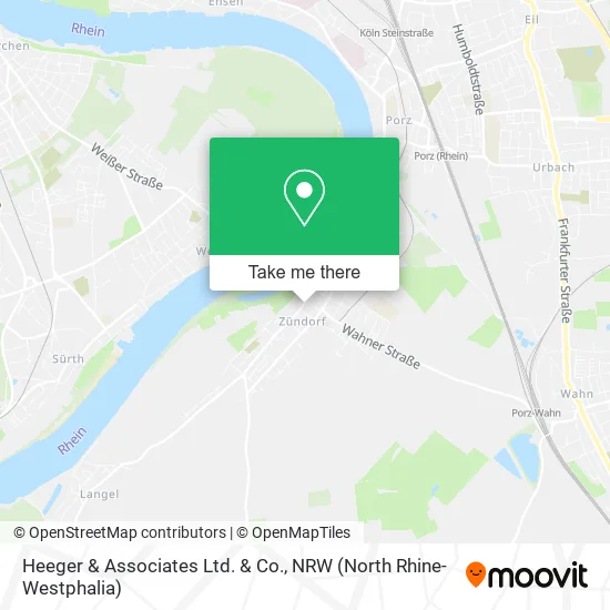 Heeger & Associates Ltd. & Co. map