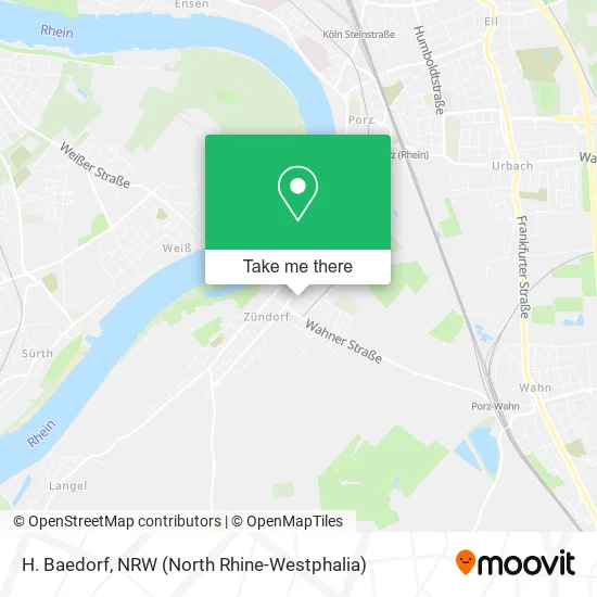 Карта H. Baedorf