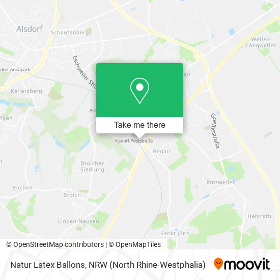 Карта Natur Latex Ballons