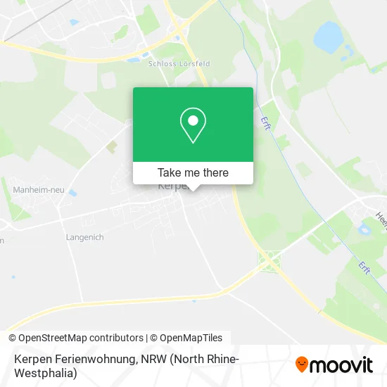 Карта Kerpen Ferienwohnung