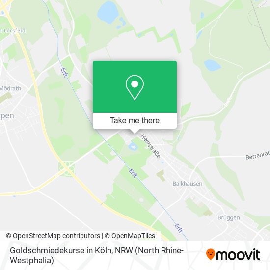 Goldschmiedekurse in Köln map