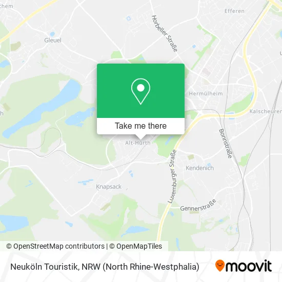 Карта Neuköln Touristik
