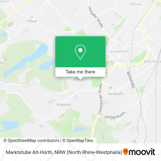 Marktstube Alt-Hürth map