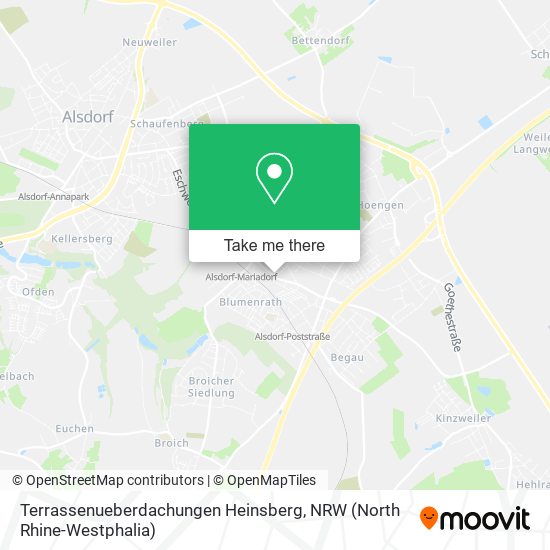 Terrassenueberdachungen Heinsberg map
