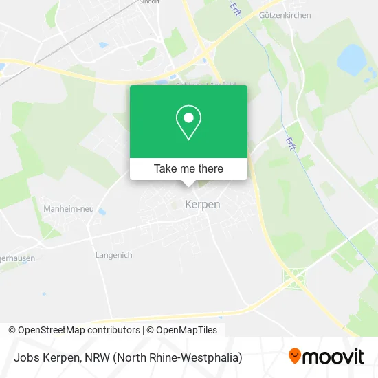 Jobs Kerpen map