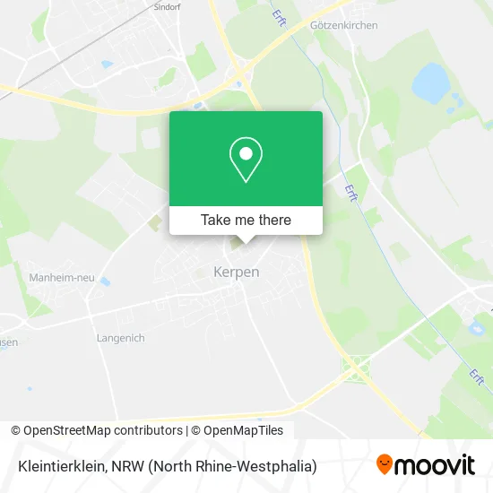 Карта Kleintierklein