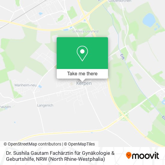 Dr. Sushila Gautam Fachärztin für Gynäkologie & Geburtshilfe map