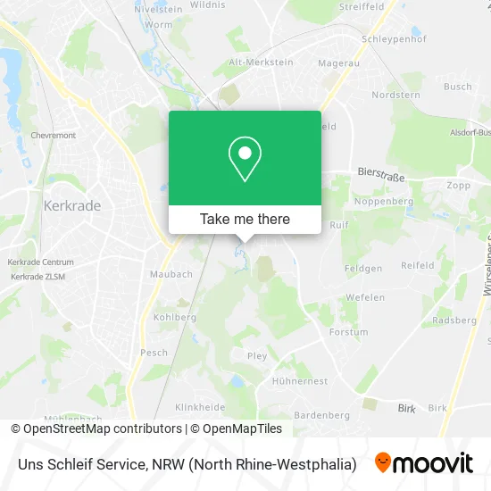 Карта Uns Schleif Service