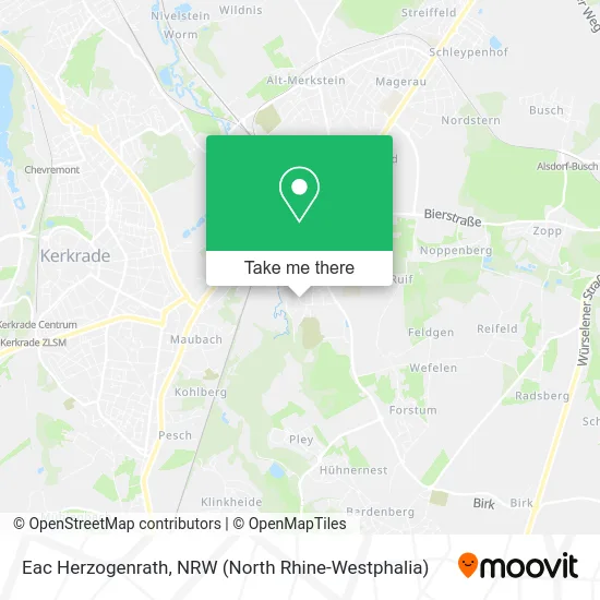 Карта Eac Herzogenrath