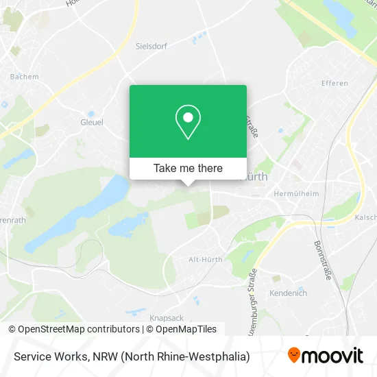 Карта Service Works