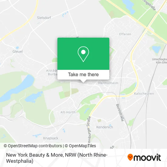 New York Beauty & More map