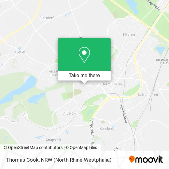 Карта Thomas Cook