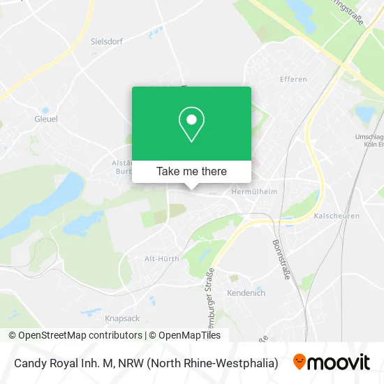 Карта Candy Royal Inh. M