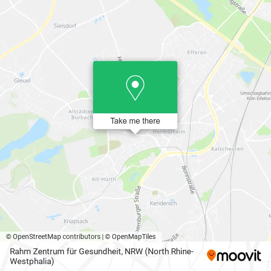 Карта Rahm Zentrum für Gesundheit