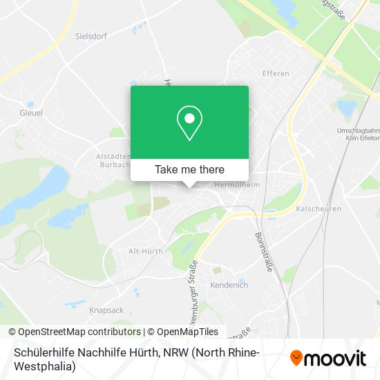 Schülerhilfe Nachhilfe Hürth map