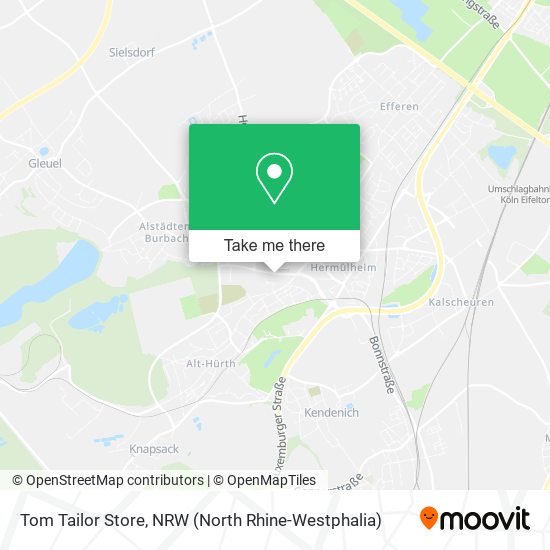 Tom Tailor Store map