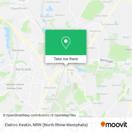 Карта Elektro Keskin