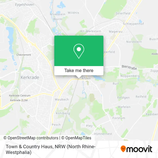 Town & Country Haus map