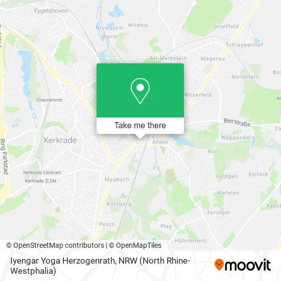Карта Iyengar Yoga Herzogenrath