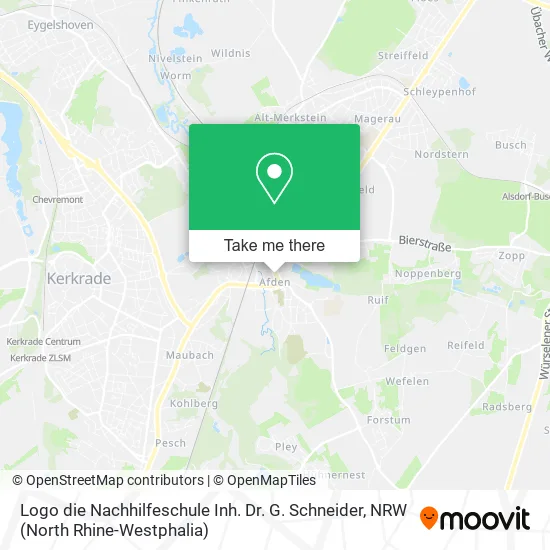 Карта Logo die Nachhilfeschule Inh. Dr. G. Schneider