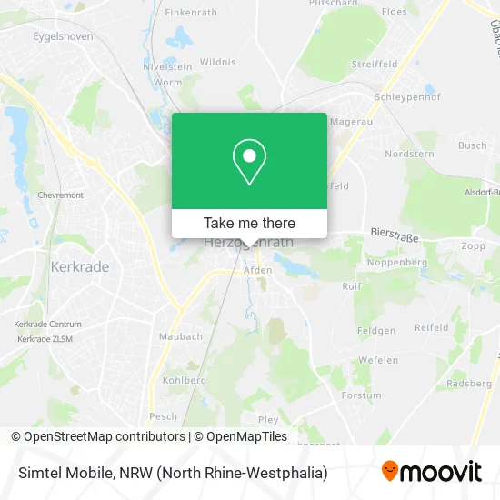 Карта Simtel Mobile