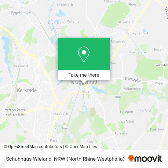 Карта Schuhhaus Wieland