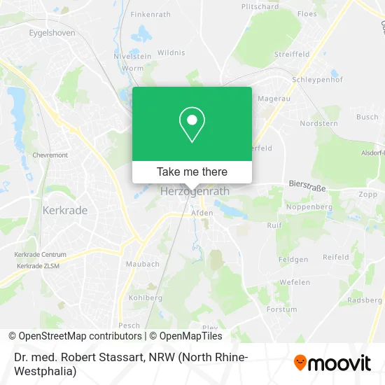 Карта Dr. med. Robert Stassart