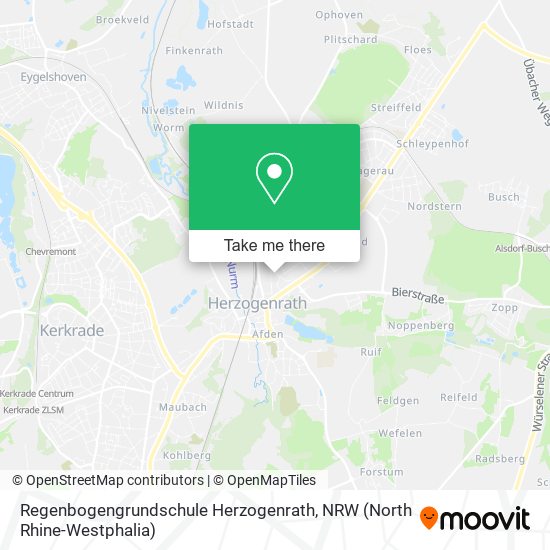 Regenbogengrundschule Herzogenrath map
