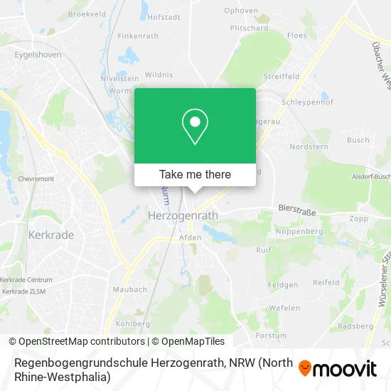 Карта Regenbogengrundschule Herzogenrath