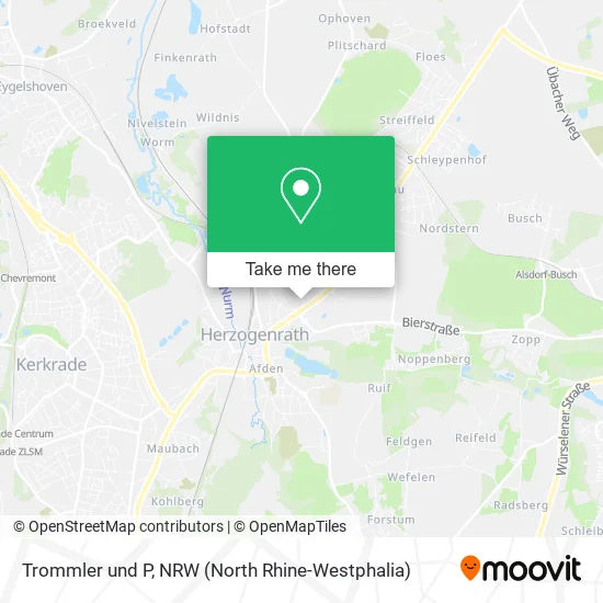 Карта Trommler und P