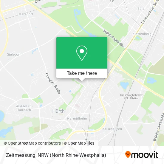 Карта Zeitmessung