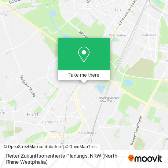 Карта Reiter Zukunftsorientierte Planungs