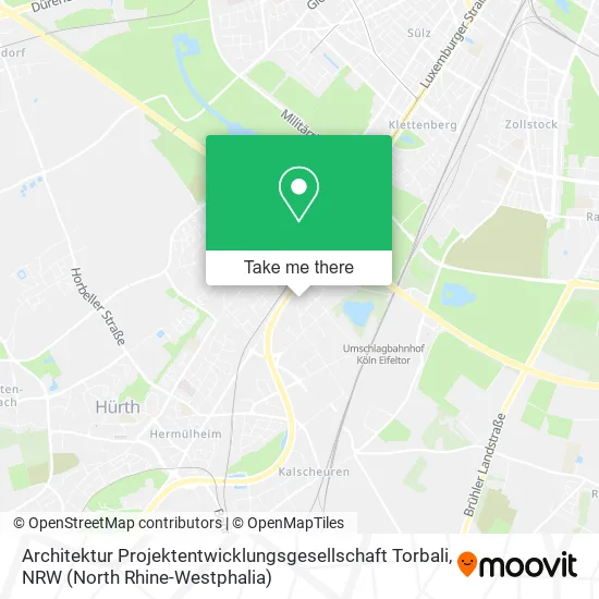 Карта Architektur Projektentwicklungsgesellschaft Torbali