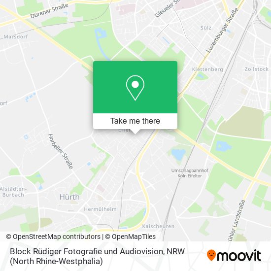 Block Rüdiger Fotografie und Audiovision map