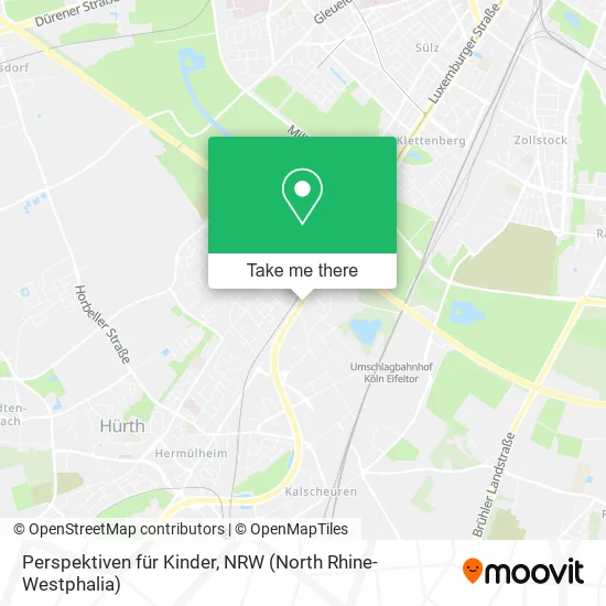 Карта Perspektiven für Kinder