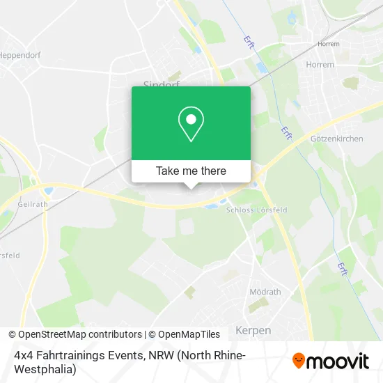 Карта 4x4 Fahrtrainings Events