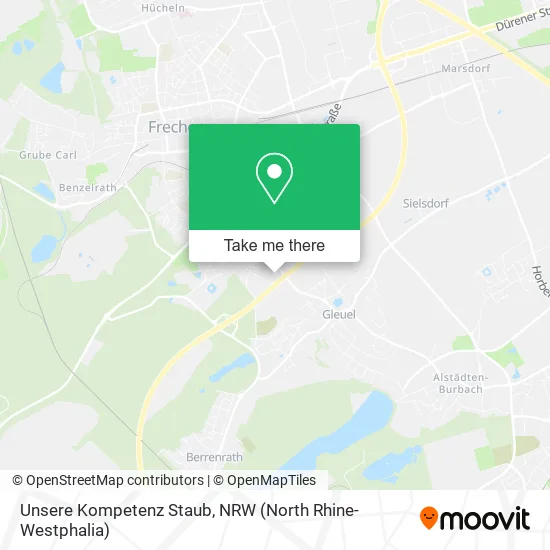 Карта Unsere Kompetenz Staub